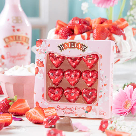 Baileys bleik hjörtu í pappaöskju 90g