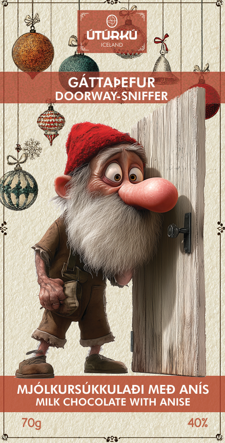 Gáttaþefur mjólkursúkkulaði með anís 70g