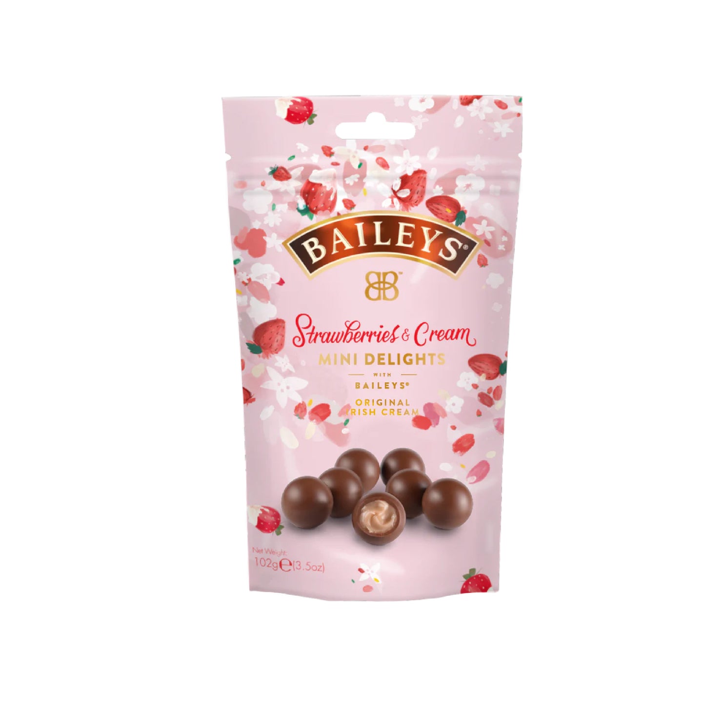 Baileys súkkulaðitrufflur í poka, jarðarberja og rjóma, 102g