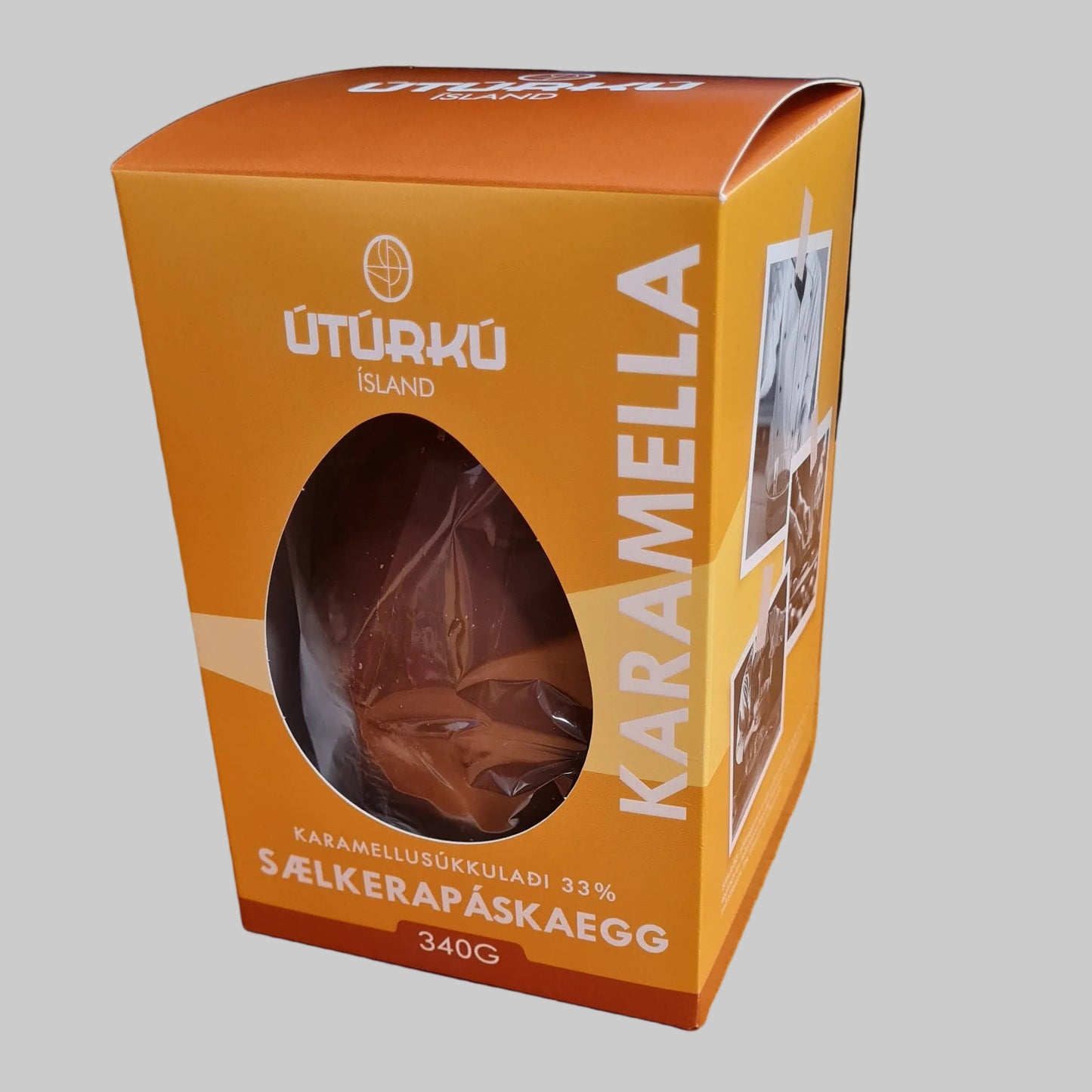 ÚTÚRKÚ páskaegg - karamellusúkkulaði - 340g