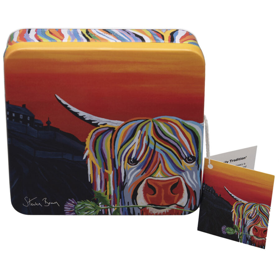 Auld Scottie McCoo Salted Caramel Fudge Tin 200g