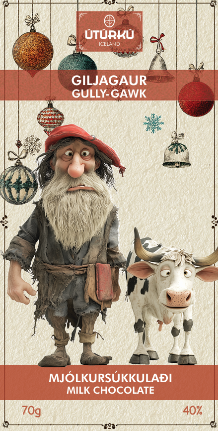 Giljagaur mjólkursúkkulaði 70g