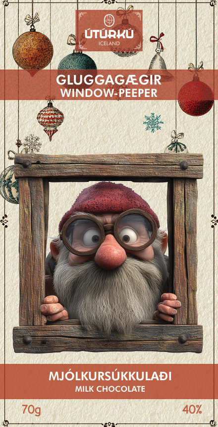 Gluggagægir mjólkursúkkulaði 70g