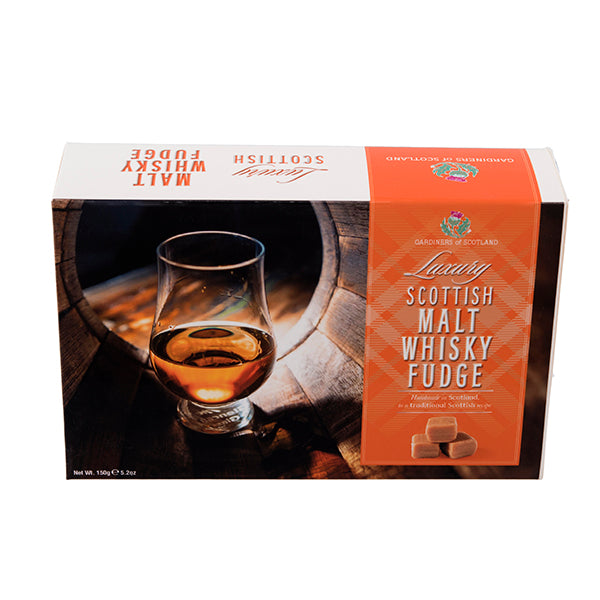Luxury Malt Whisky Fudge Carton 150g